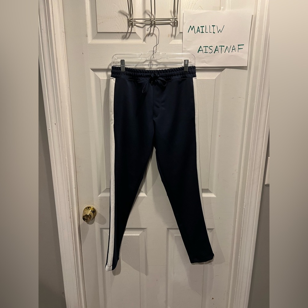 Pacing Tapered Striped Pants